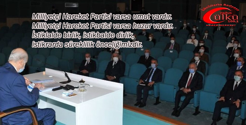 -Bahçeli, MHP Milletvekilleri İle Toplantı yaptı.