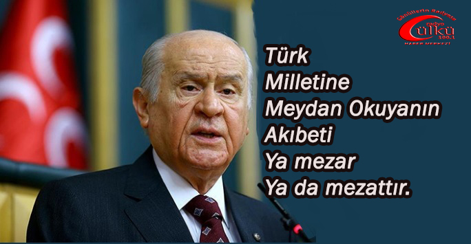 – MHP Lideri Bahçeli’den Önemli Açıklama