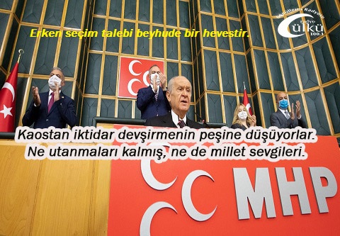 -MHP Lideri muhalefeti ne ile suçladı.