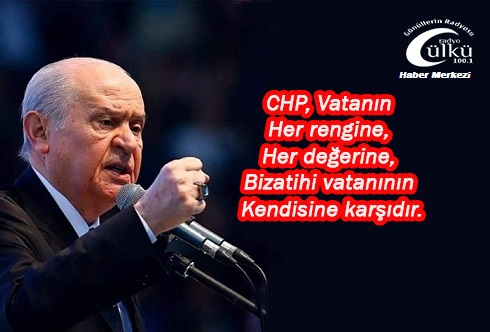 -MHP Liderinin Bu Açıklaması CHP’yi Çok Kızdıracak.