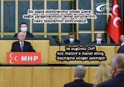 – MHP Lideri Önemli Açıklamalar yaptı