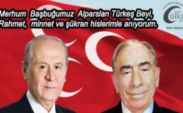 – MHP Lideri Bahçeli, Alparslan Türkeş’in Vefat Yıldönümü Mesajı Yayınladı